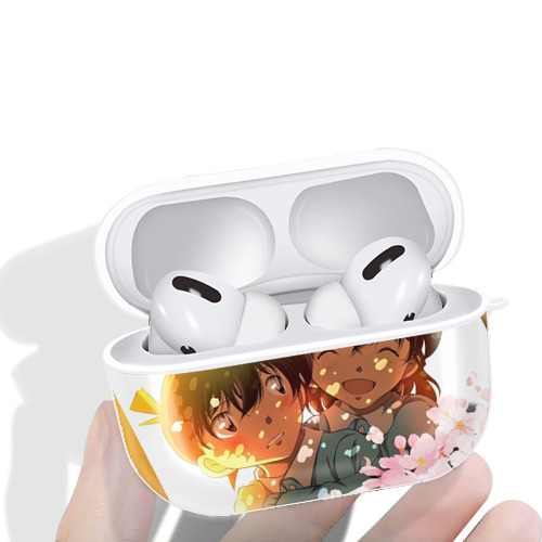 名探偵コナン Detective Conan 【AirPods Pro用】ハードシェル保護ケース 耐衝撃・防指紋・カラビナ付き商品仕様