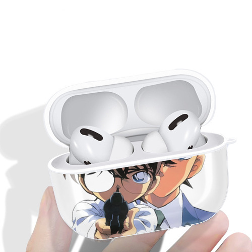 名探偵コナン Detective Conan 【AirPods Pro用】ハードシェル保護ケース 耐衝撃・防指紋・カラビナ付き商品仕様