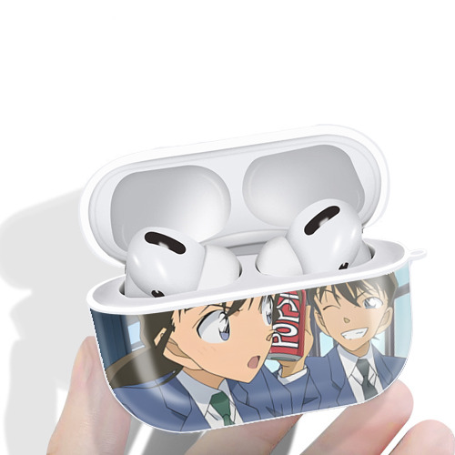 名探偵コナン Detective Conan 【AirPods Pro用】ハードシェル保護ケース 耐衝撃・防指紋・カラビナ付き商品仕様