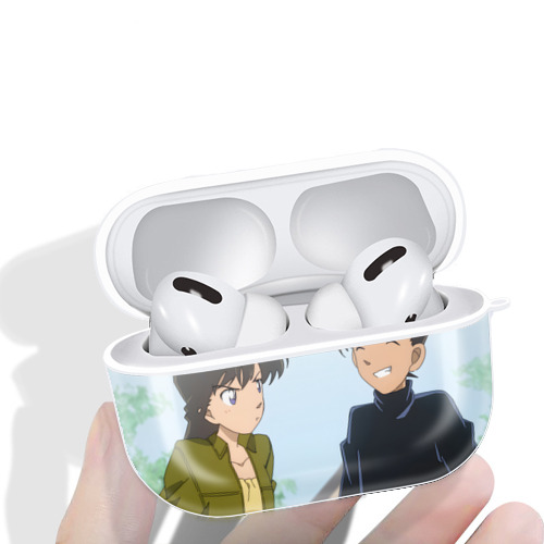 名探偵コナン Detective Conan 【AirPods Pro用】ハードシェル保護ケース 耐衝撃・防指紋・カラビナ付き商品仕様
