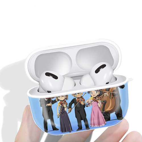 名探偵コナン Detective Conan 【AirPods Pro用】ハードシェル保護ケース 耐衝撃・防指紋・カラビナ付き商品仕様