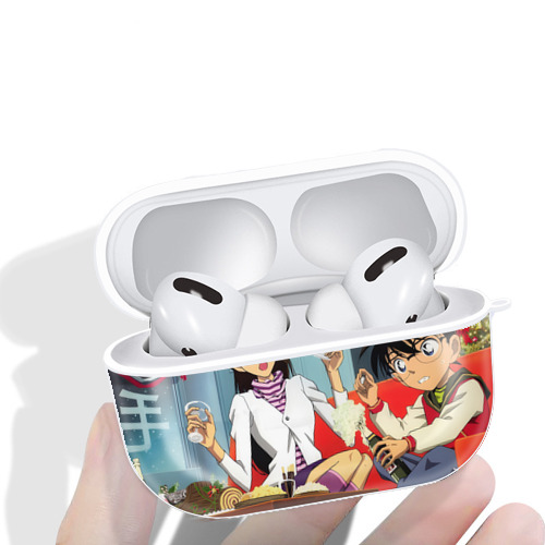 名探偵コナン Detective Conan 【AirPods Pro用】ハードシェル保護ケース 耐衝撃・防指紋・カラビナ付き商品仕様