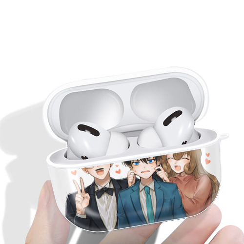 名探偵コナン Detective Conan 【AirPods Pro用】ハードシェル保護ケース 耐衝撃・防指紋・カラビナ付き商品仕様