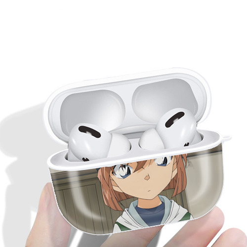 名探偵コナン Detective Conan 【AirPods Pro用】ハードシェル保護ケース 耐衝撃・防指紋・カラビナ付き商品仕様