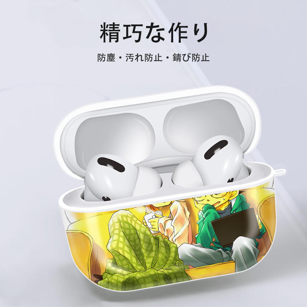 名探偵コナン Detective Conan 【AirPods Pro用】ハードシェル保護ケース 耐衝撃・防指紋・カラビナ付き商品仕様