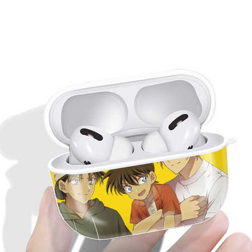 名探偵コナン Detective Conan 【AirPods Pro用】ハードシェル保護ケース 耐衝撃・防指紋・カラビナ付き商品仕様