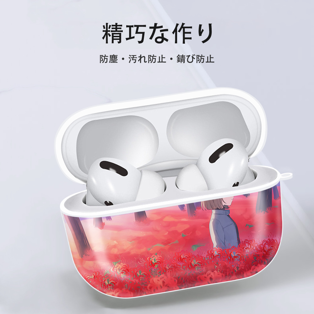名探偵コナン Detective Conan 【AirPods Pro用】ハードシェル保護ケース 耐衝撃・防指紋・カラビナ付き商品仕様