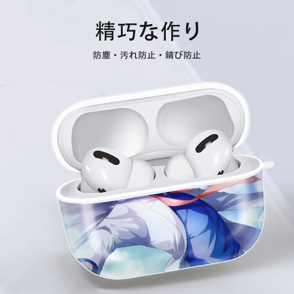 名探偵コナン Detective Conan 【AirPods Pro用】ハードシェル保護ケース 耐衝撃・防指紋・カラビナ付き商品仕様