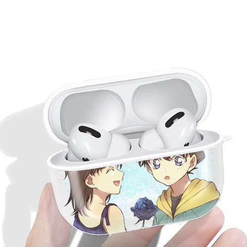 名探偵コナン Detective Conan 【AirPods Pro用】ハードシェル保護ケース 耐衝撃・防指紋・カラビナ付き商品仕様