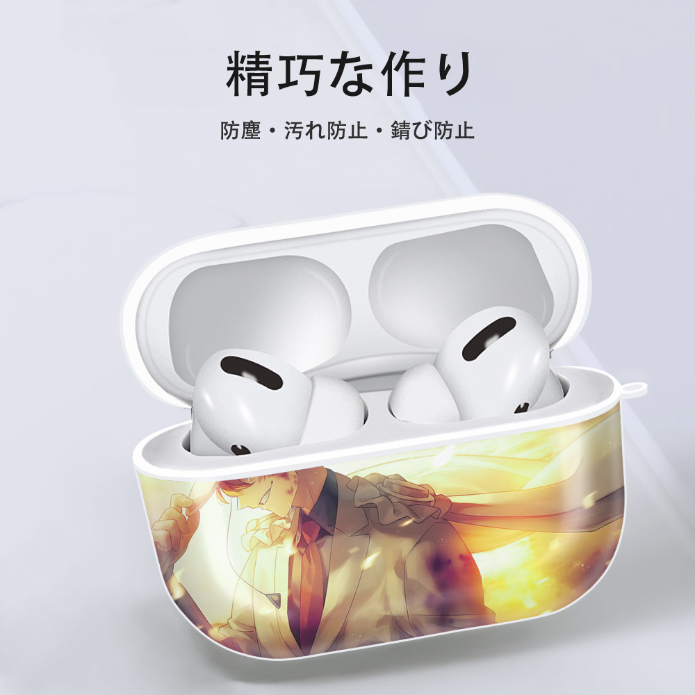 名探偵コナン Detective Conan 【AirPods Pro用】ハードシェル保護ケース 耐衝撃・防指紋・カラビナ付き商品仕様