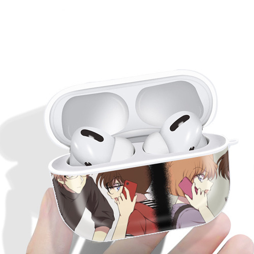 名探偵コナン Detective Conan 【AirPods Pro用】ハードシェル保護ケース 耐衝撃・防指紋・カラビナ付き商品仕様