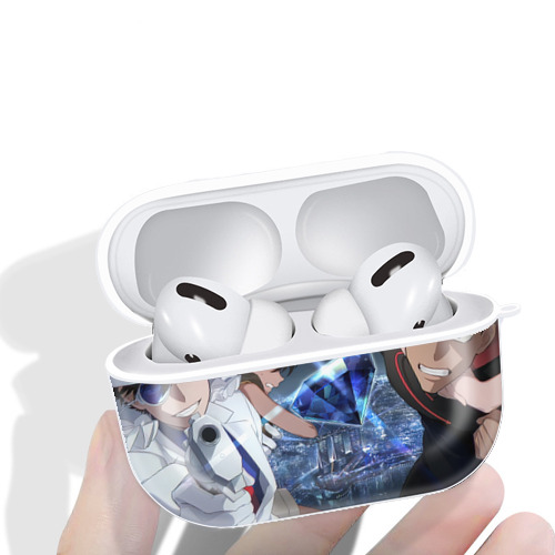 名探偵コナン Detective Conan 【AirPods Pro用】ハードシェル保護ケース 耐衝撃・防指紋・カラビナ付き商品仕様