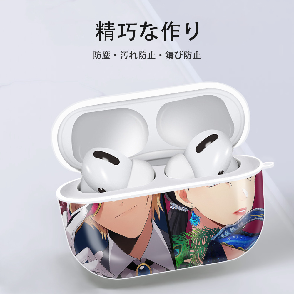 名探偵コナン Detective Conan 【AirPods Pro用】ハードシェル保護ケース 耐衝撃・防指紋・カラビナ付き商品仕様