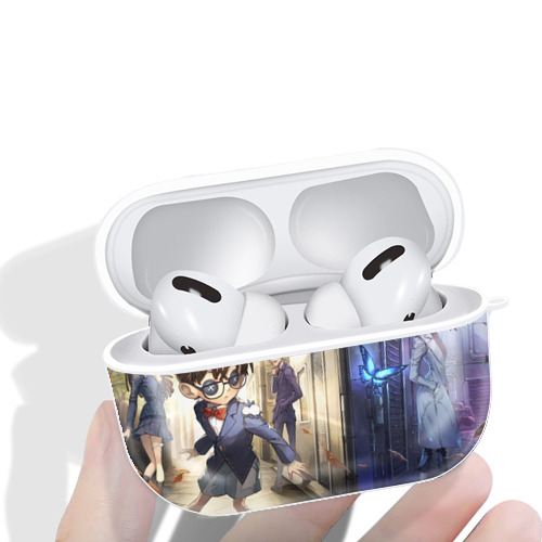 名探偵コナン Detective Conan 【AirPods Pro用】ハードシェル保護ケース 耐衝撃・防指紋・カラビナ付き商品仕様