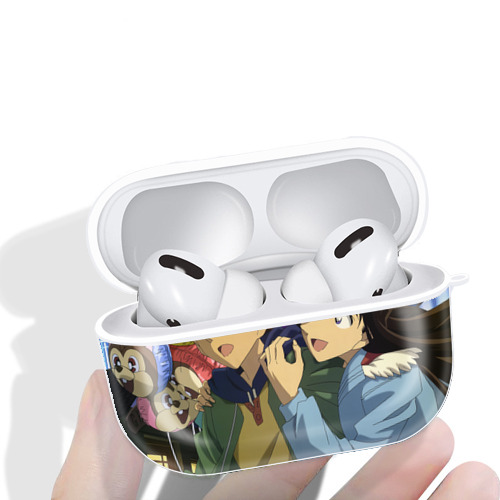 名探偵コナン Detective Conan 【AirPods Pro用】ハードシェル保護ケース 耐衝撃・防指紋・カラビナ付き商品仕様
