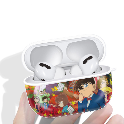 名探偵コナン Detective Conan 【AirPods Pro用】ハードシェル保護ケース 耐衝撃・防指紋・カラビナ付き商品仕様