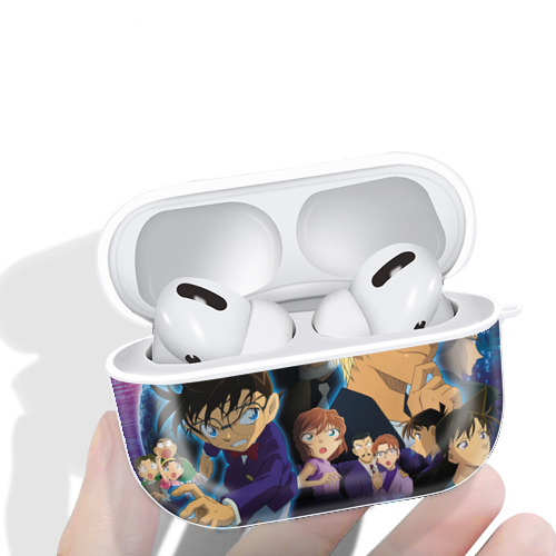 名探偵コナン Detective Conan 【AirPods Pro用】ハードシェル保護ケース 耐衝撃・防指紋・カラビナ付き商品仕様