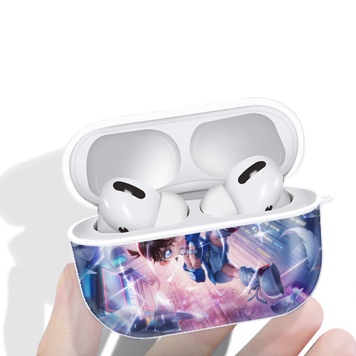 名探偵コナン Detective Conan 【AirPods Pro用】ハードシェル保護ケース 耐衝撃・防指紋・カラビナ付き商品仕様