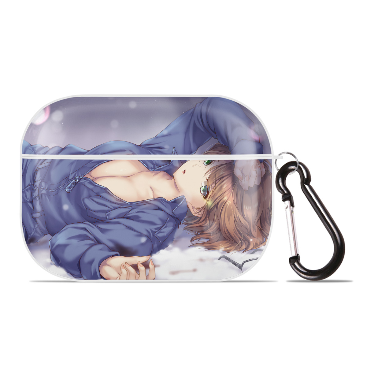 （画像用） 名探偵コナン Detective Conan 【AirPods Pro用】ハードシェル保護ケース 耐衝撃・防指紋・カラビナ付き商品仕様