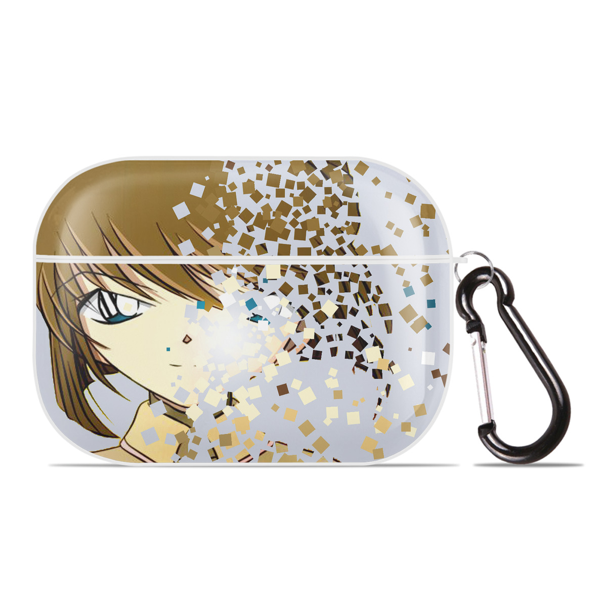 （画像用） 名探偵コナン Detective Conan 【AirPods Pro用】ハードシェル保護ケース 耐衝撃・防指紋・カラビナ付き商品仕様