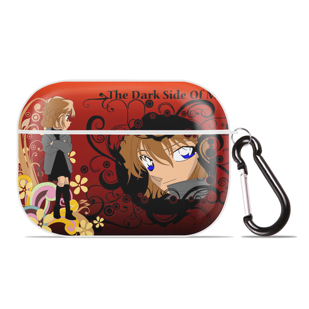 （画像用） 名探偵コナン Detective Conan 【AirPods Pro用】ハードシェル保護ケース 耐衝撃・防指紋・カラビナ付き商品仕様