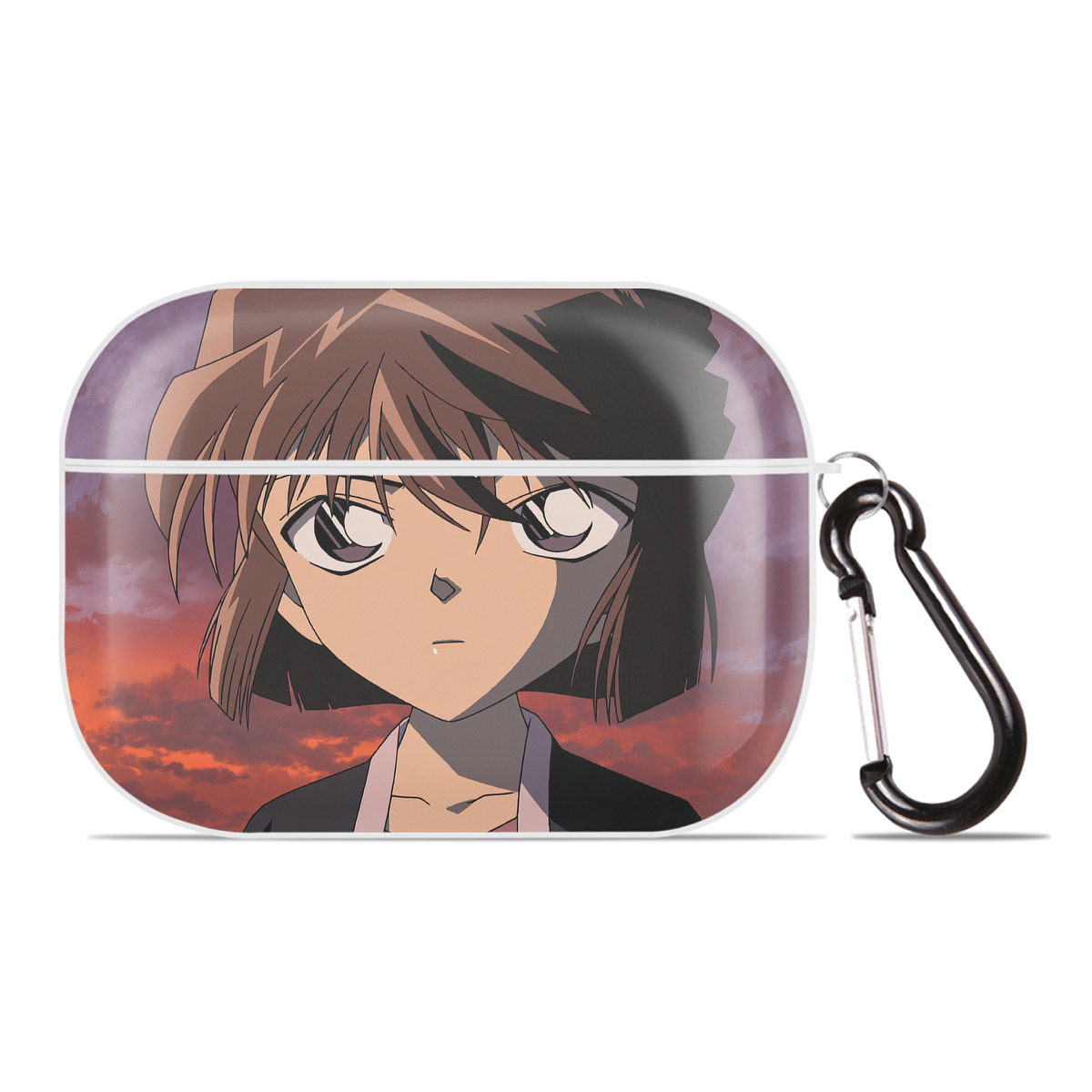 （画像用） 名探偵コナン Detective Conan 【AirPods Pro用】ハードシェル保護ケース 耐衝撃・防指紋・カラビナ付き商品仕様