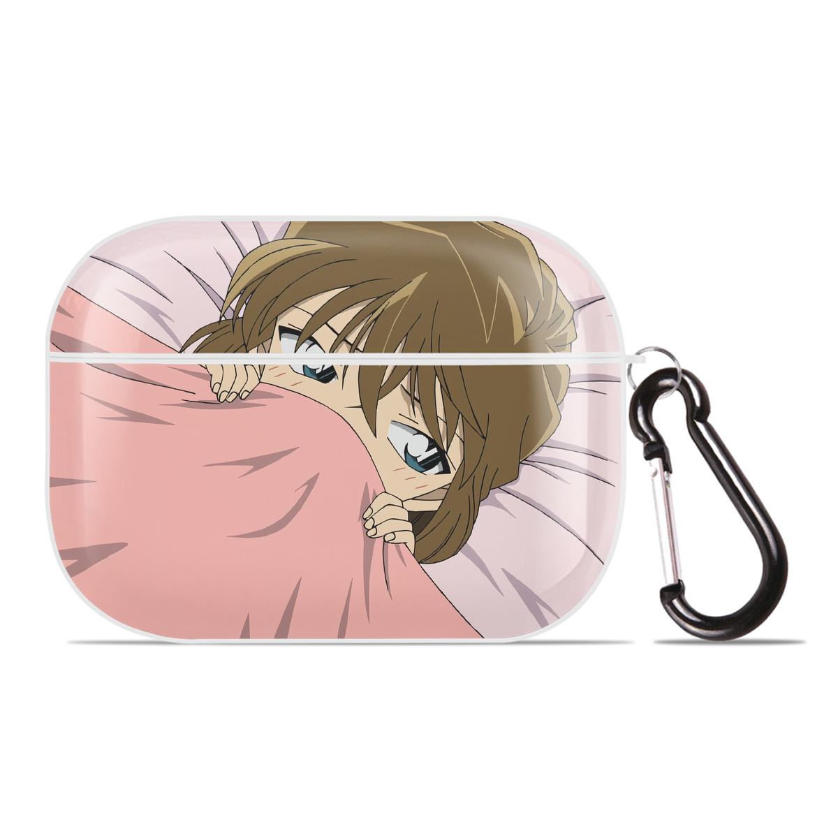 （画像用） 名探偵コナン Detective Conan 【AirPods Pro用】ハードシェル保護ケース 耐衝撃・防指紋・カラビナ付き商品仕様