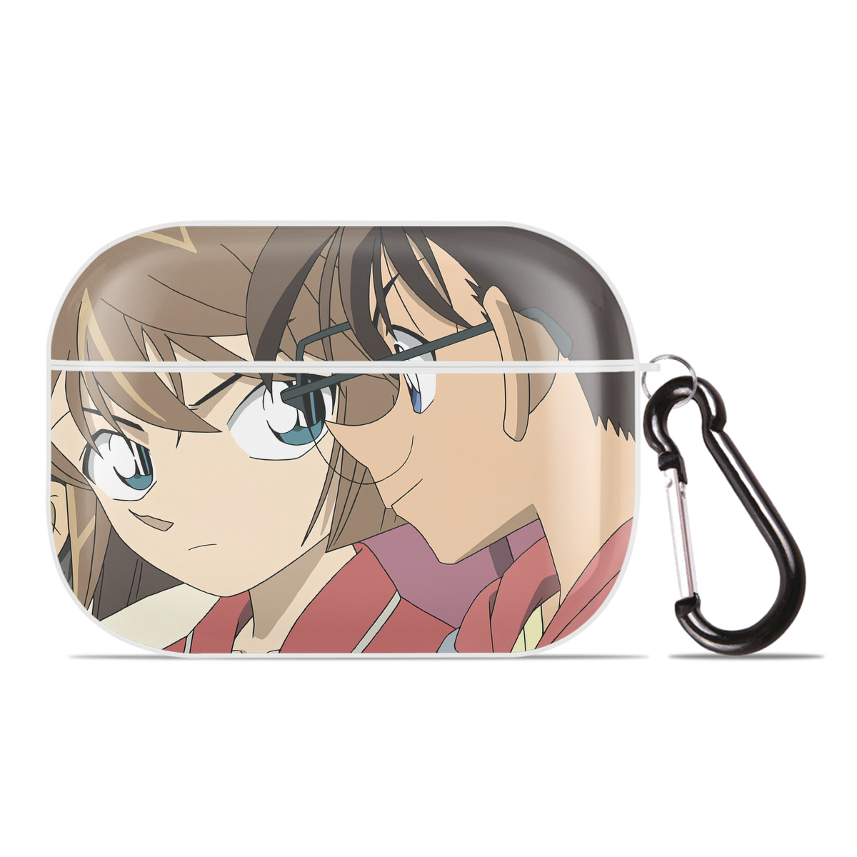 （画像用） 名探偵コナン Detective Conan 【AirPods Pro用】ハードシェル保護ケース 耐衝撃・防指紋・カラビナ付き商品仕様