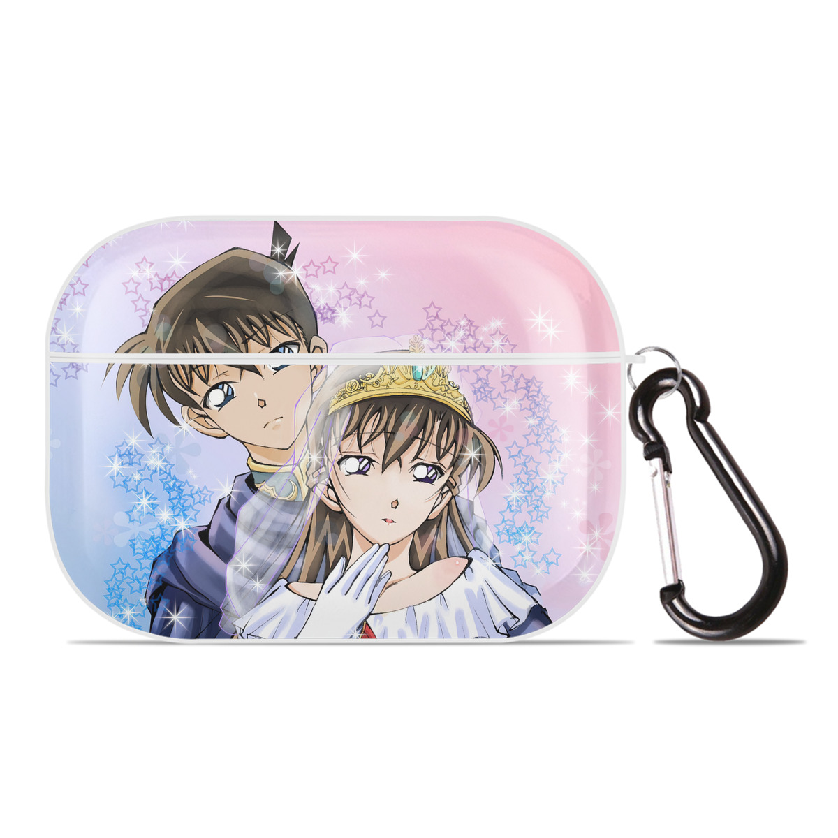（画像用） 名探偵コナン Detective Conan 【AirPods Pro用】ハードシェル保護ケース 耐衝撃・防指紋・カラビナ付き商品仕様