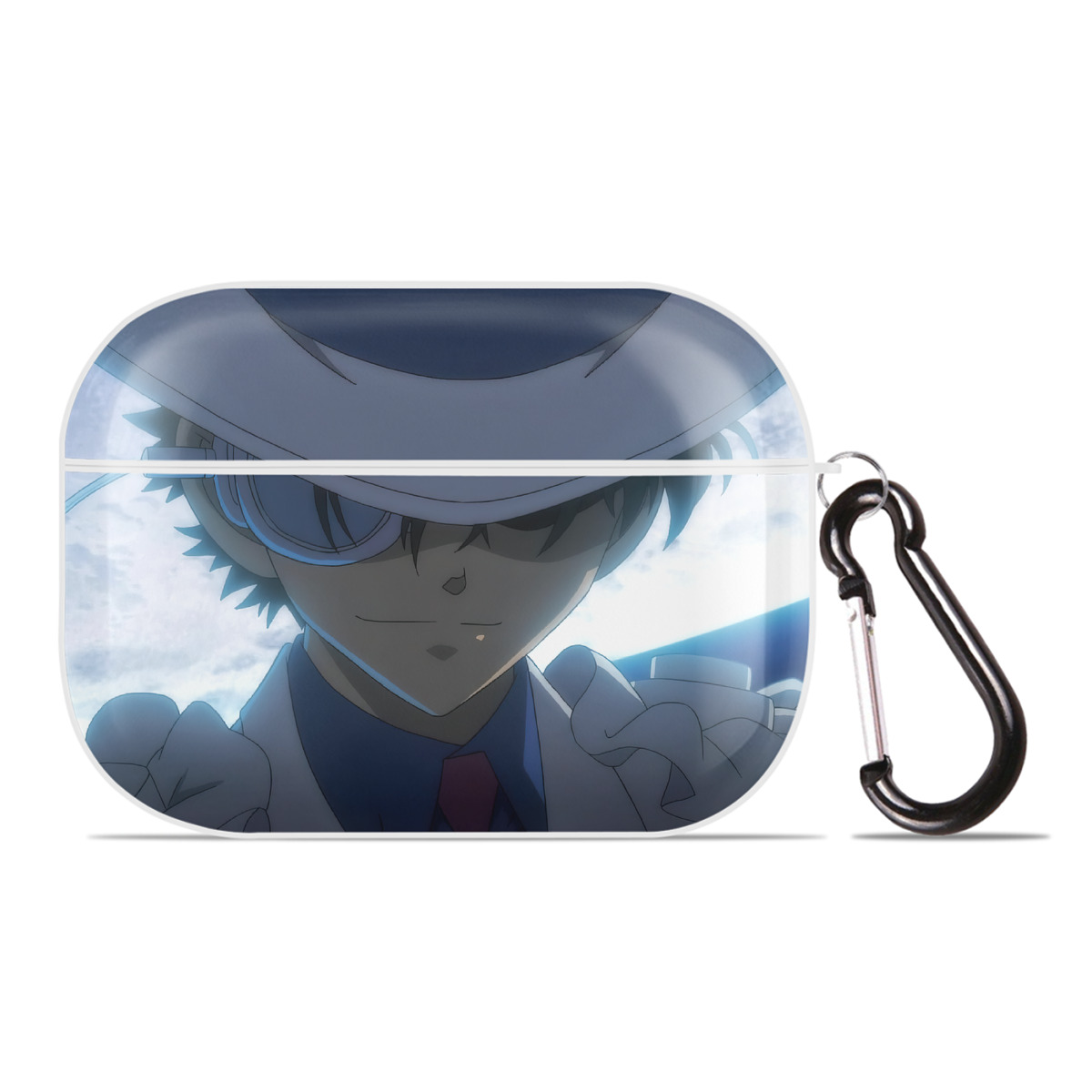 （画像用） 名探偵コナン Detective Conan 【AirPods Pro用】ハードシェル保護ケース 耐衝撃・防指紋・カラビナ付き商品仕様