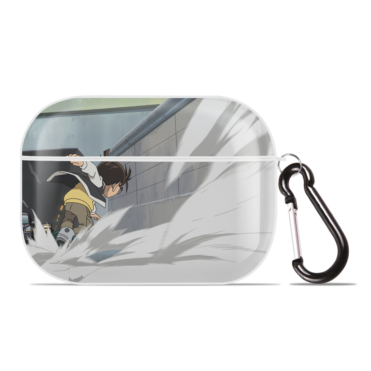 （画像用） 名探偵コナン Detective Conan 【AirPods Pro用】ハードシェル保護ケース 耐衝撃・防指紋・カラビナ付き商品仕様