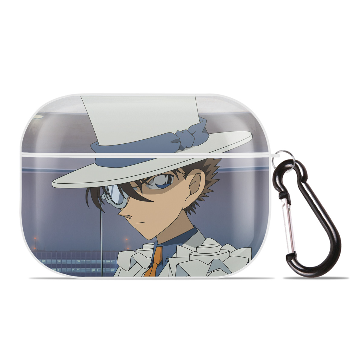 （画像用） 名探偵コナン Detective Conan 【AirPods Pro用】ハードシェル保護ケース 耐衝撃・防指紋・カラビナ付き商品仕様