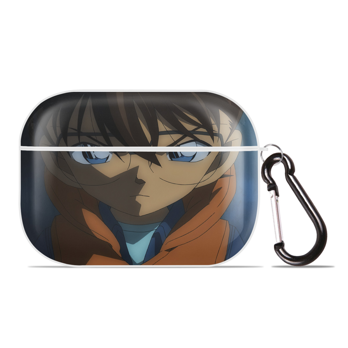 （画像用） 名探偵コナン Detective Conan 【AirPods Pro用】ハードシェル保護ケース 耐衝撃・防指紋・カラビナ付き商品仕様