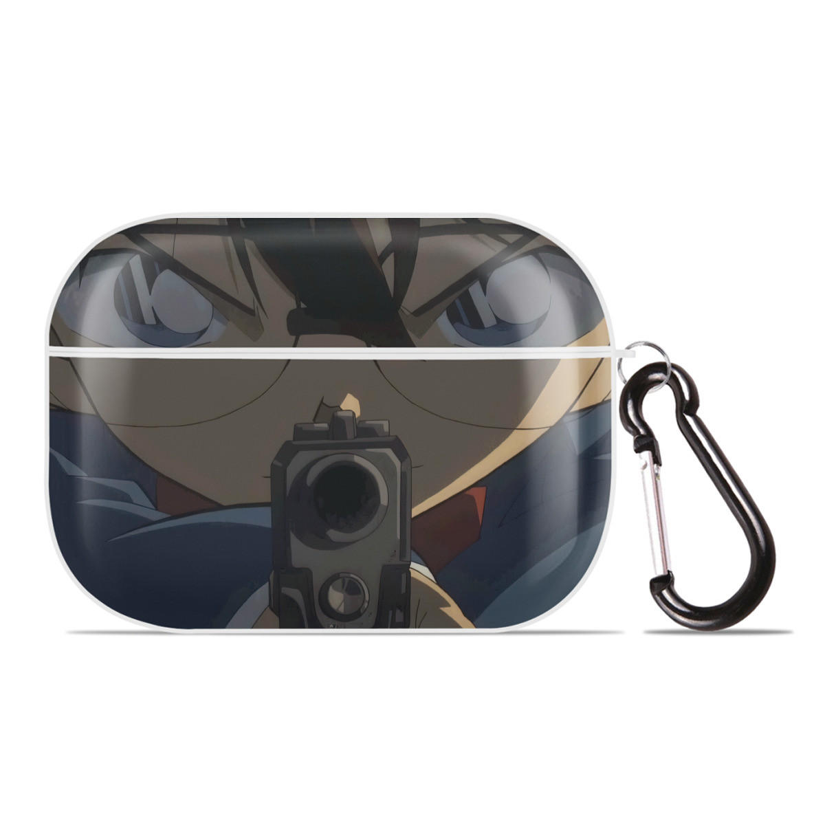 （画像用） 名探偵コナン Detective Conan 【AirPods Pro用】ハードシェル保護ケース 耐衝撃・防指紋・カラビナ付き商品仕様
