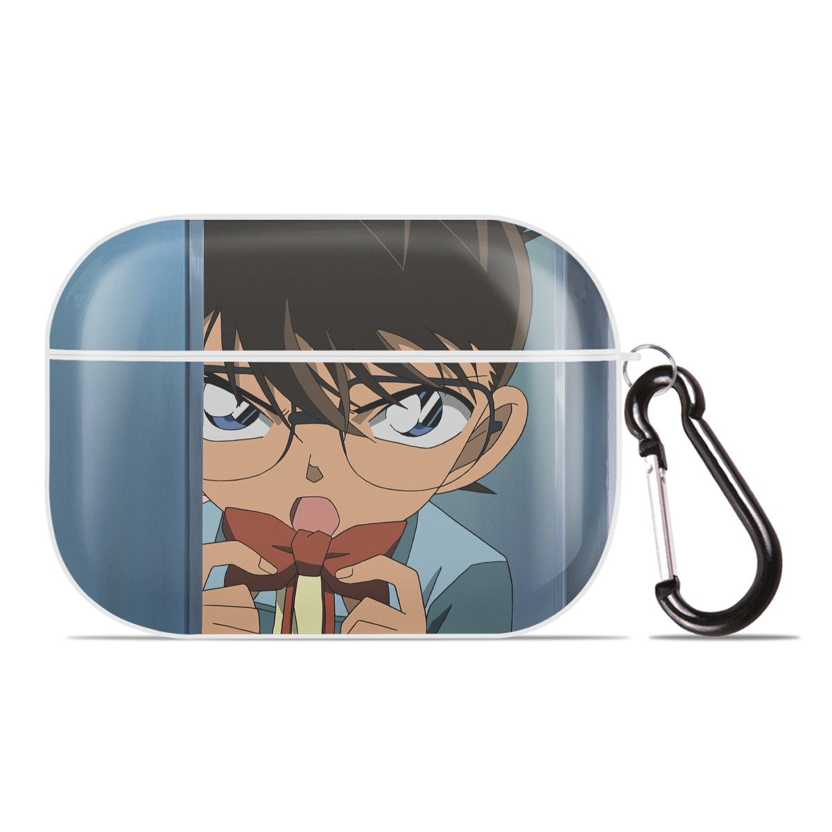 （画像用） 名探偵コナン Detective Conan 【AirPods Pro用】ハードシェル保護ケース 耐衝撃・防指紋・カラビナ付き商品仕様