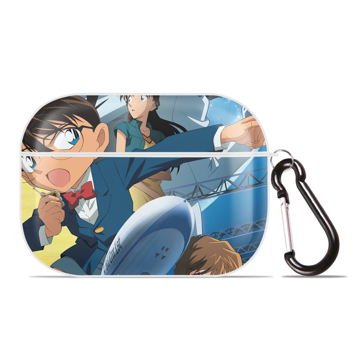 （画像用） 名探偵コナン Detective Conan 【AirPods Pro用】ハードシェル保護ケース 耐衝撃・防指紋・カラビナ付き商品仕様