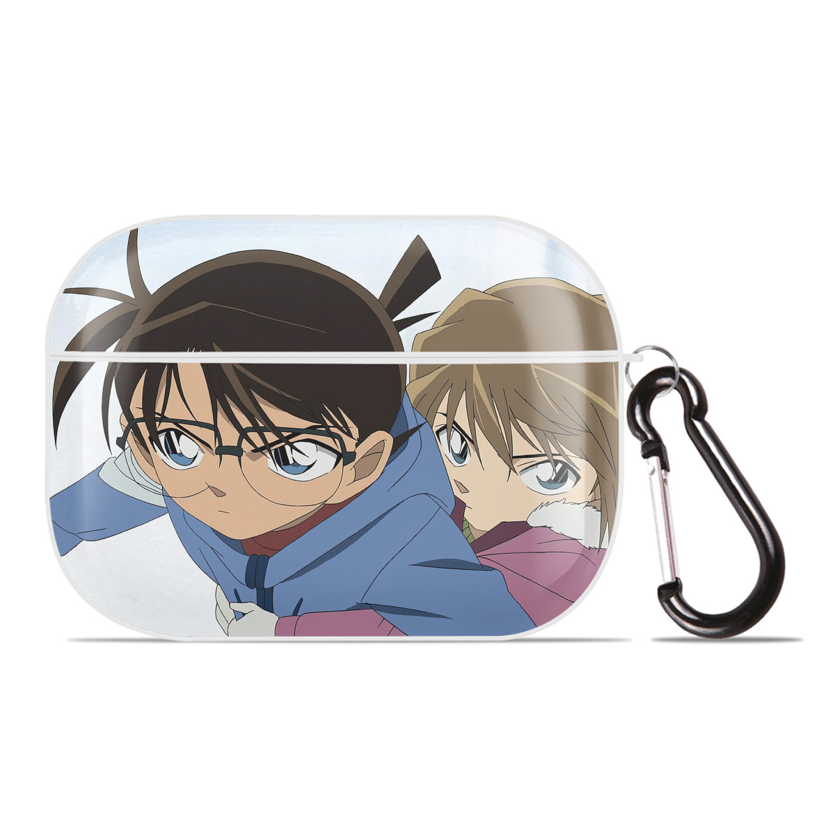 （画像用） 名探偵コナン Detective Conan 【AirPods Pro用】ハードシェル保護ケース 耐衝撃・防指紋・カラビナ付き商品仕様