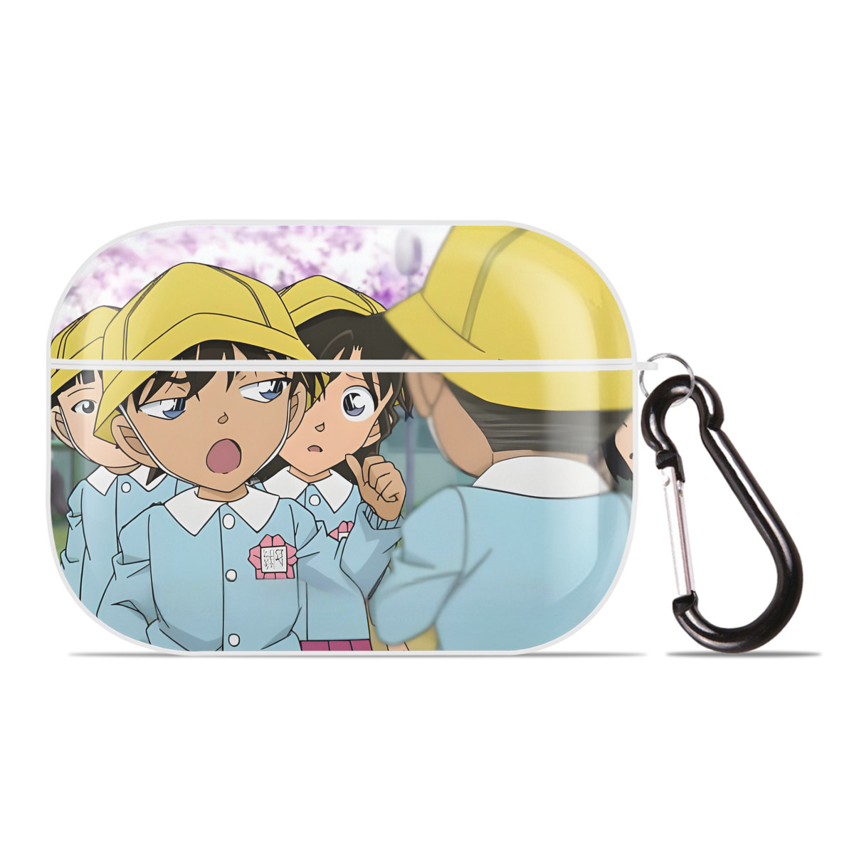 （画像用） 名探偵コナン Detective Conan 【AirPods Pro用】ハードシェル保護ケース 耐衝撃・防指紋・カラビナ付き商品仕様