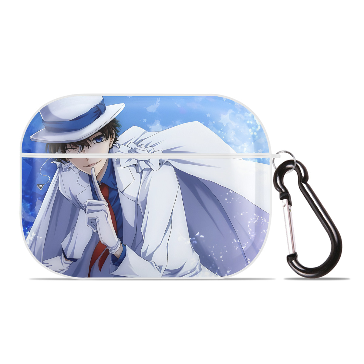（画像用） 名探偵コナン Detective Conan 【AirPods Pro用】ハードシェル保護ケース 耐衝撃・防指紋・カラビナ付き商品仕様