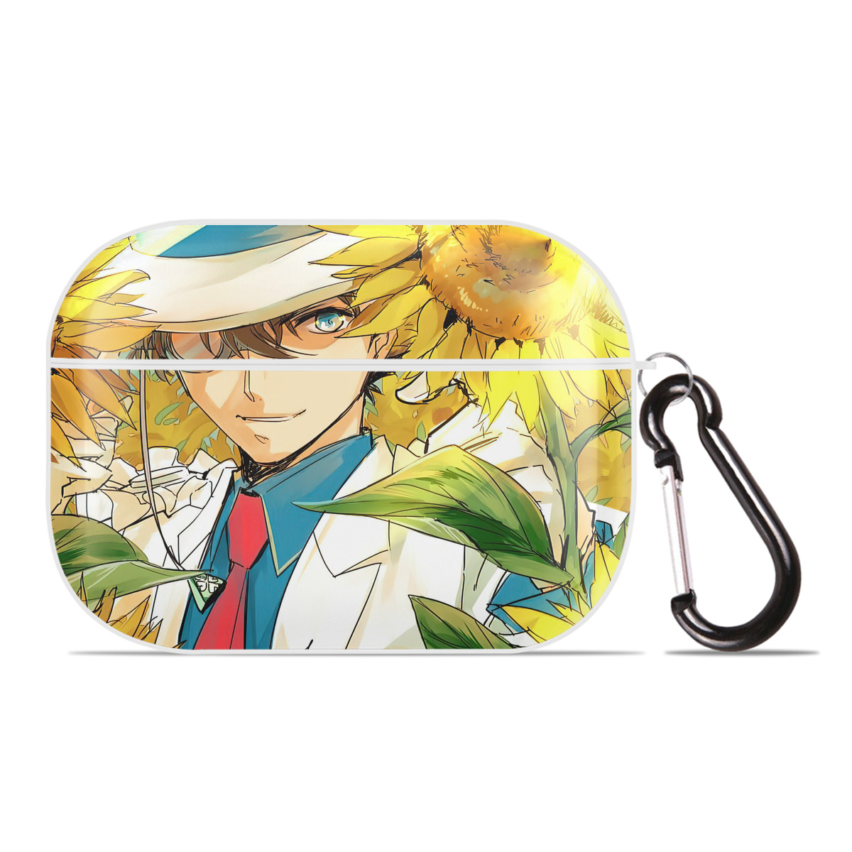 （画像用） 名探偵コナン Detective Conan 【AirPods Pro用】ハードシェル保護ケース 耐衝撃・防指紋・カラビナ付き商品仕様
