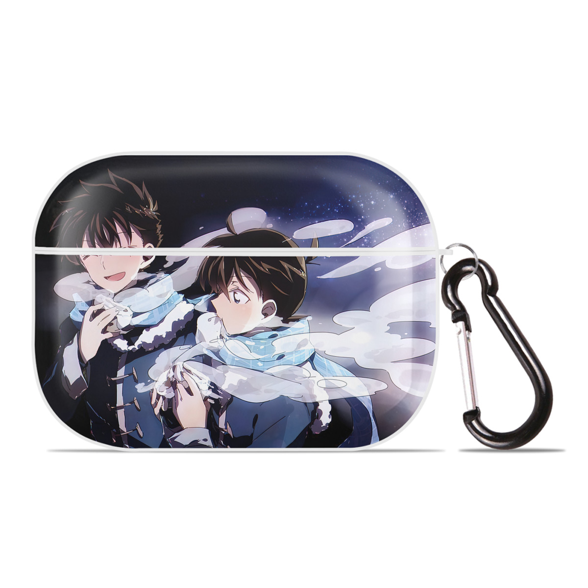 （画像用） 名探偵コナン Detective Conan 【AirPods Pro用】ハードシェル保護ケース 耐衝撃・防指紋・カラビナ付き商品仕様