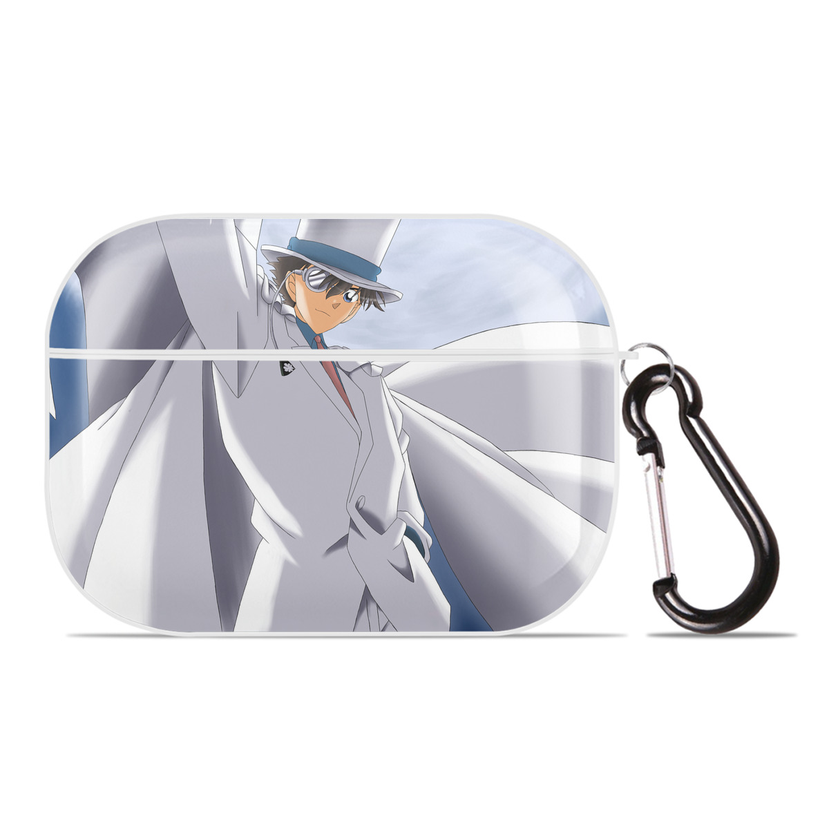 （画像用） 名探偵コナン Detective Conan 【AirPods Pro用】ハードシェル保護ケース 耐衝撃・防指紋・カラビナ付き商品仕様