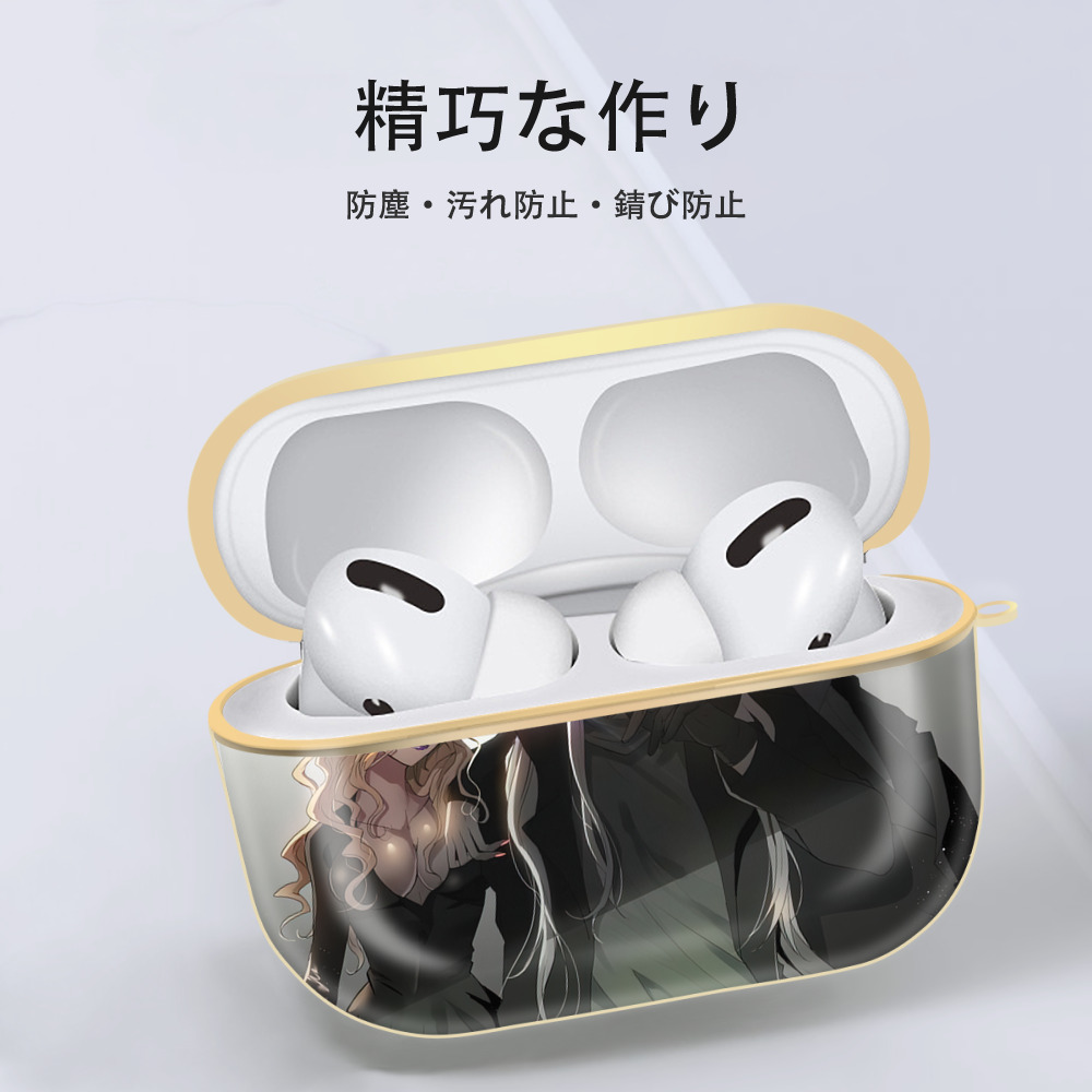 名探偵コナン Detective Conan 【AirPods Pro用】ハードシェル保護ケース｜耐衝撃・防指紋・カラビナ付き商品仕様