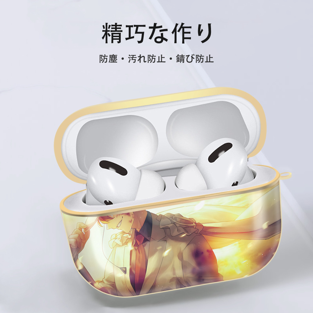 名探偵コナン Detective Conan 【AirPods Pro用】ハードシェル保護ケース｜耐衝撃・防指紋・カラビナ付き商品仕様