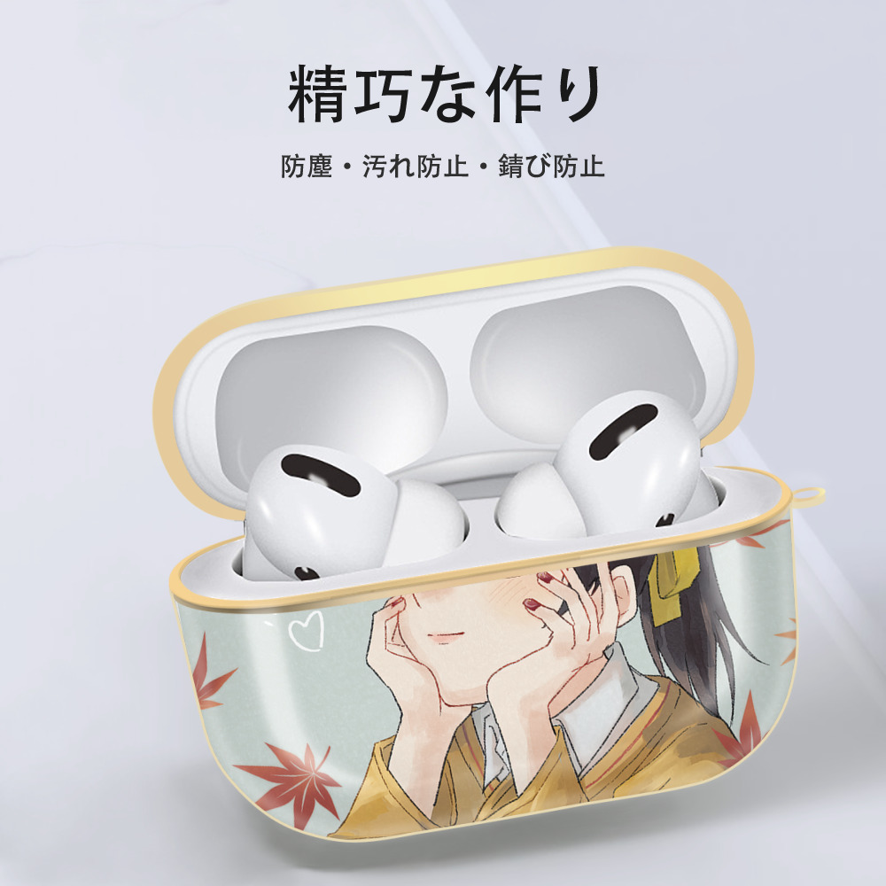 名探偵コナン Detective Conan 【AirPods Pro用】ハードシェル保護ケース｜耐衝撃・防指紋・カラビナ付き商品仕様