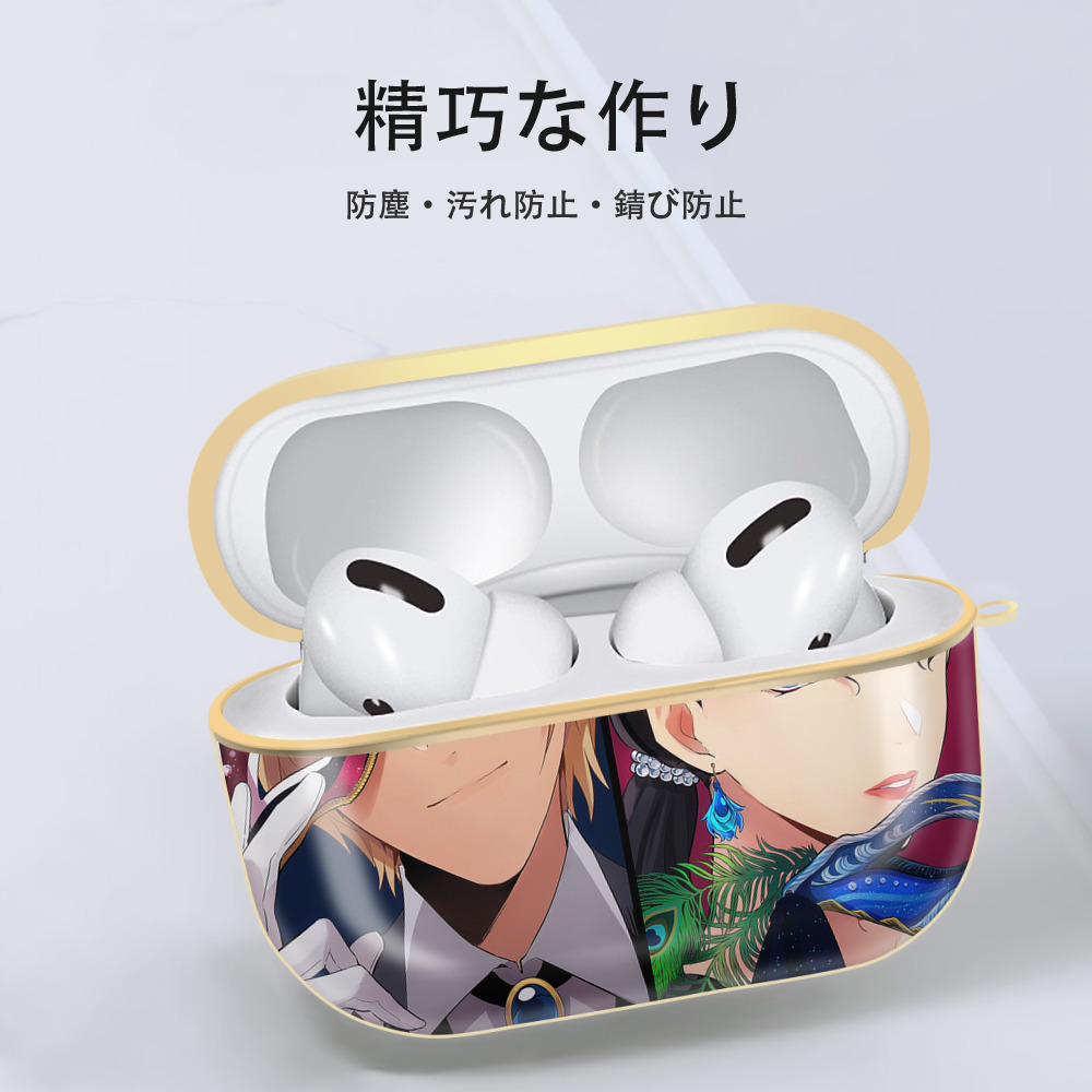名探偵コナン Detective Conan 【AirPods Pro用】ハードシェル保護ケース｜耐衝撃・防指紋・カラビナ付き商品仕様