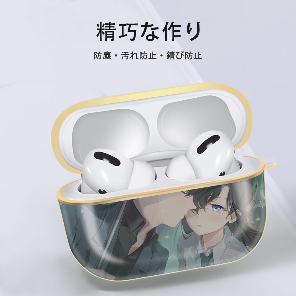 名探偵コナン Detective Conan 【AirPods Pro用】ハードシェル保護ケース｜耐衝撃・防指紋・カラビナ付き商品仕様