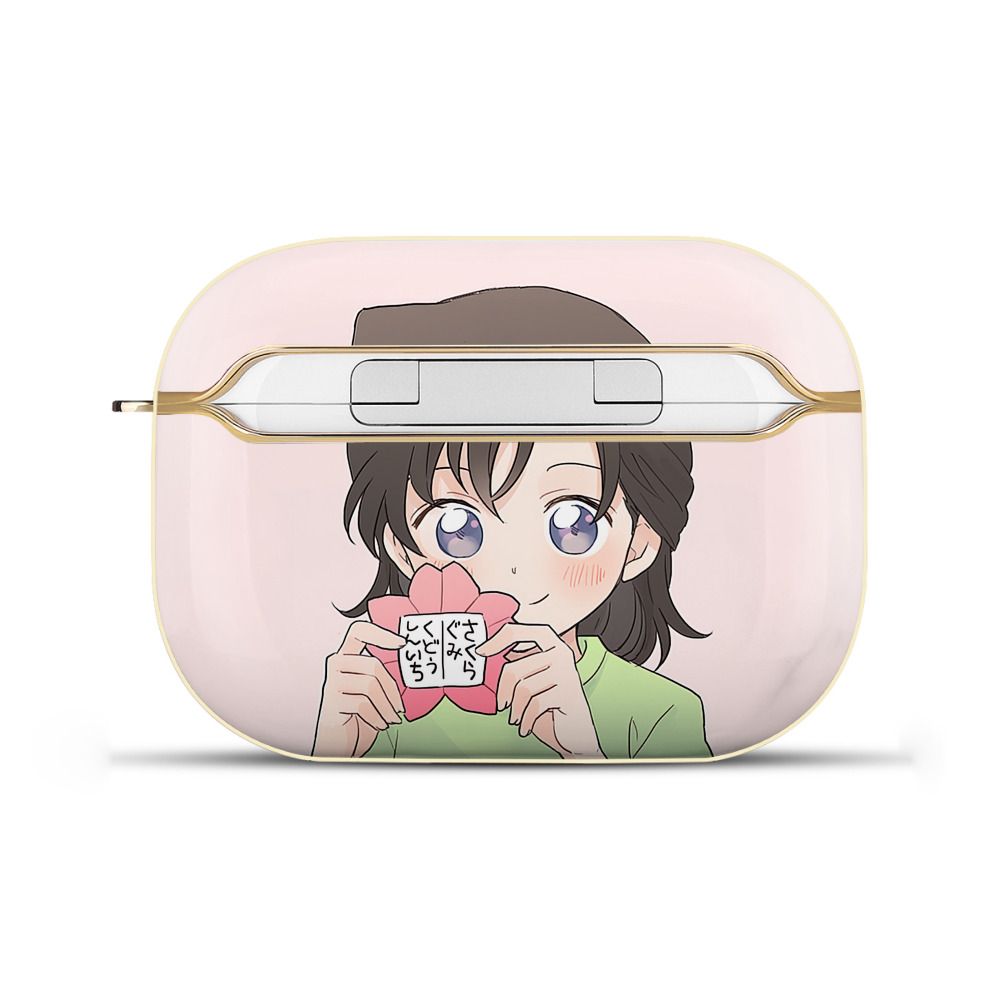 （画像用） 名探偵コナン Detective Conan 【AirPods Pro用】ハードシェル保護ケース｜耐衝撃・防指紋・カラビナ付き商品仕様