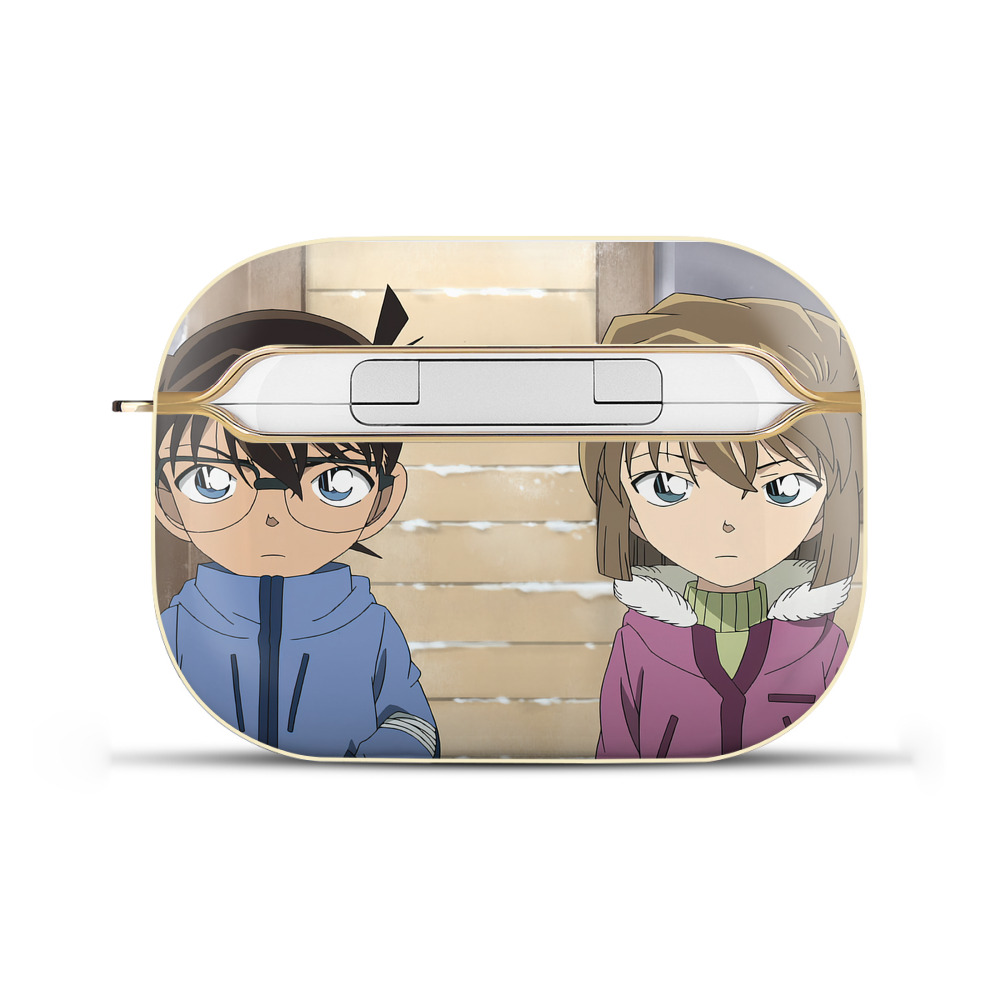 （画像用） 名探偵コナン Detective Conan 【AirPods Pro用】ハードシェル保護ケース｜耐衝撃・防指紋・カラビナ付き商品仕様