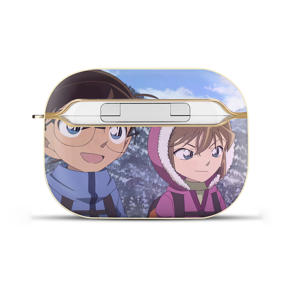（画像用） 名探偵コナン Detective Conan 【AirPods Pro用】ハードシェル保護ケース｜耐衝撃・防指紋・カラビナ付き商品仕様